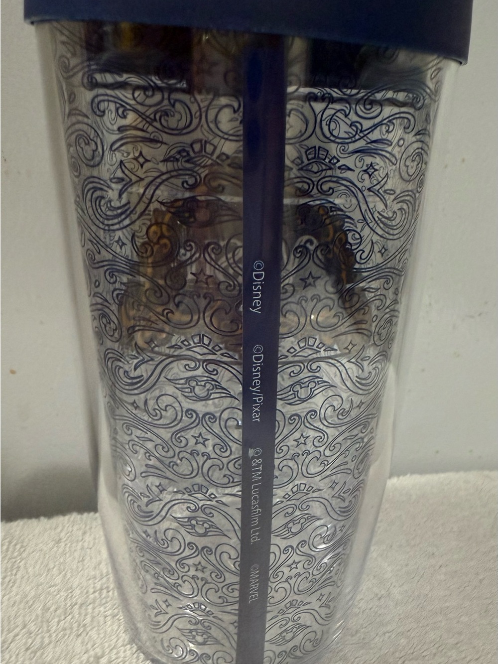 Tervis Disney Wish Travel Tumbler - Navy, Gold and White - Picture 3 of 4